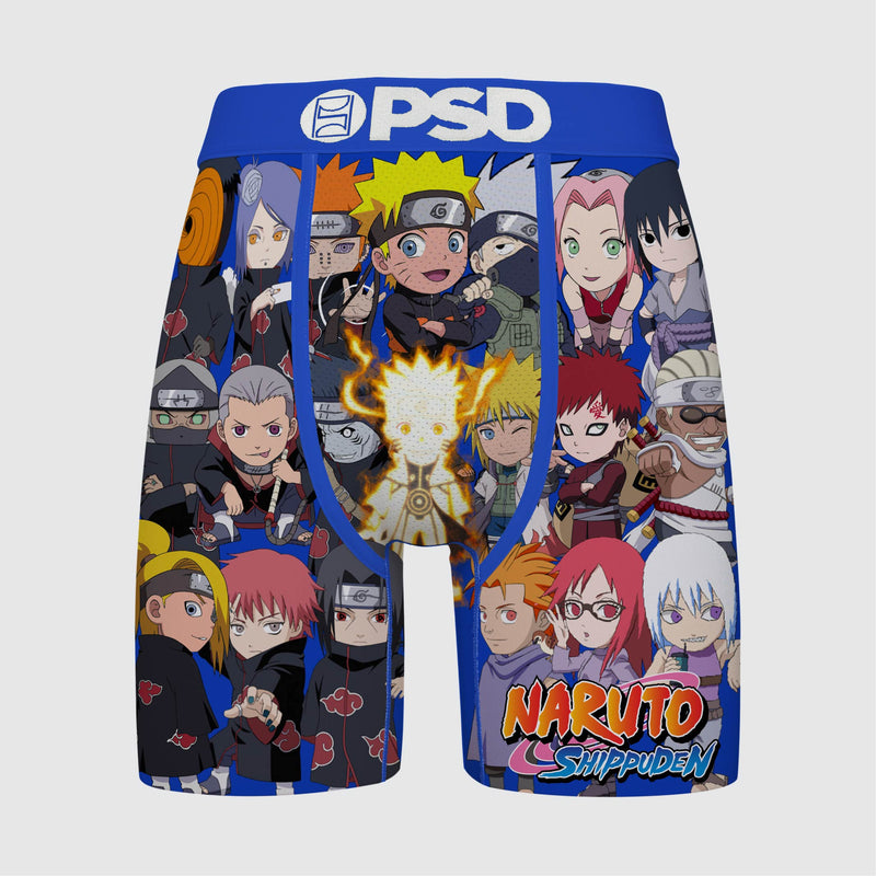 PSD YOUTH 'Naruto Chibi Style' Boxers (Multi) 322280018 - Fresh N Fitted Inc