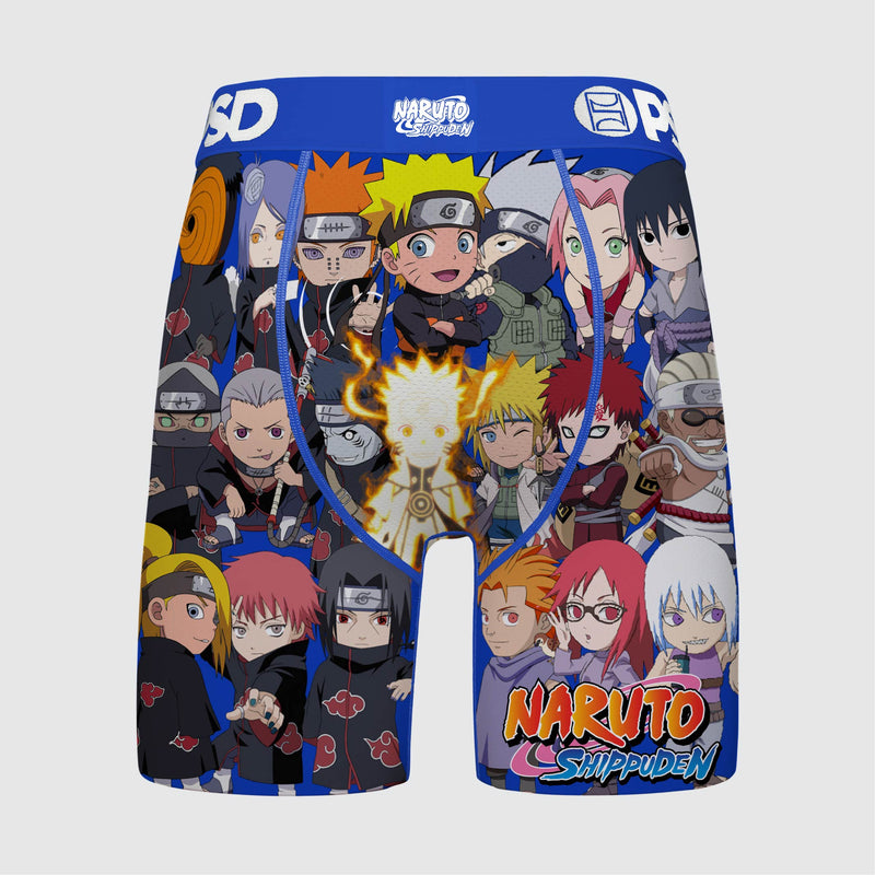 PSD YOUTH 'Naruto Chibi Style' Boxers (Multi) 322280018 - Fresh N Fitted Inc
