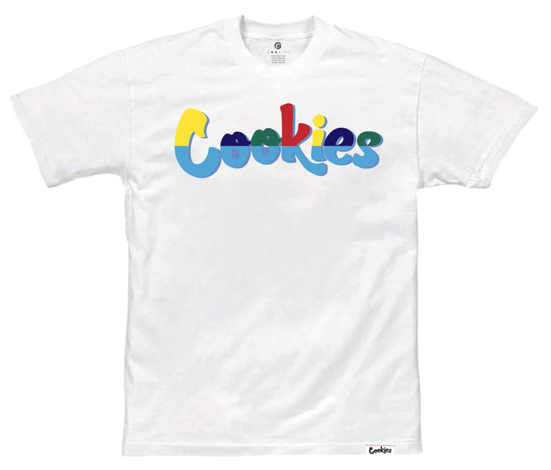 Cookies 'Catamaran Logo' T-Shirt (White/Carolina Blue) 1559T6309 - Fresh N Fitted Inc