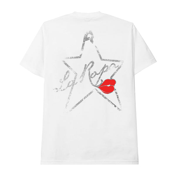 La Ropa 'Signature White Kissy' T-Shirt (White) - Fresh N Fitted Inc